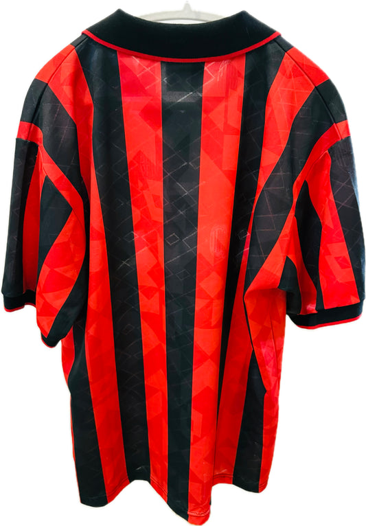 1994–95 AC Milan Home Shirt - 9/10 - (XL)