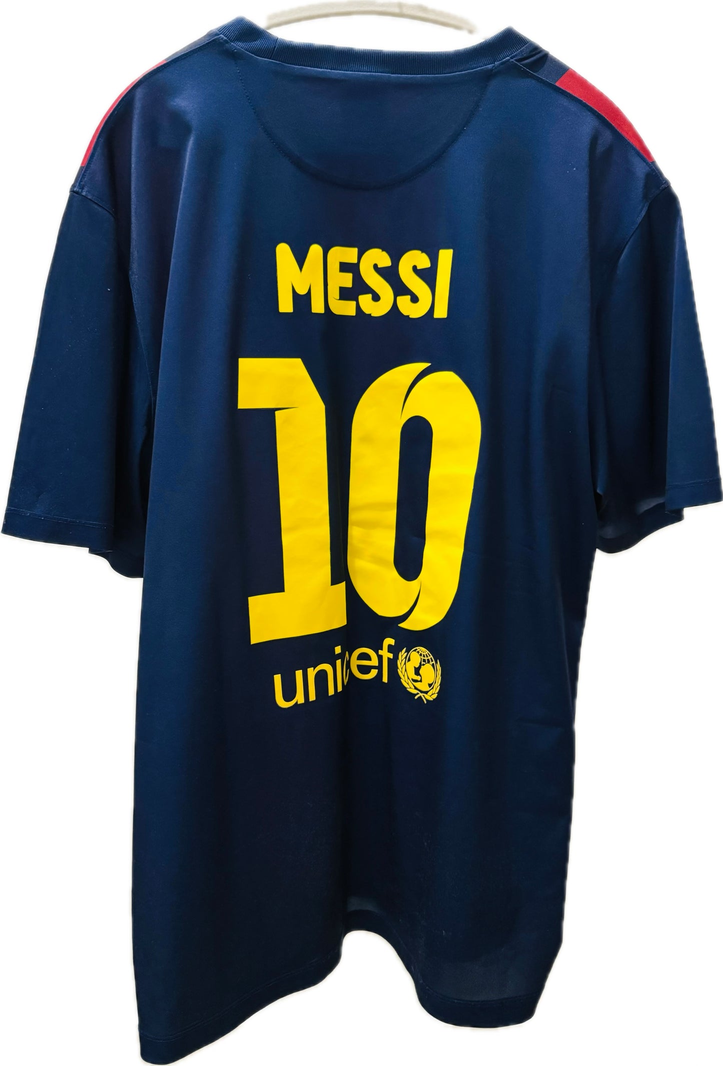 2014-15 Barcelona Home Shirt Messi - 9/10 - (XL)