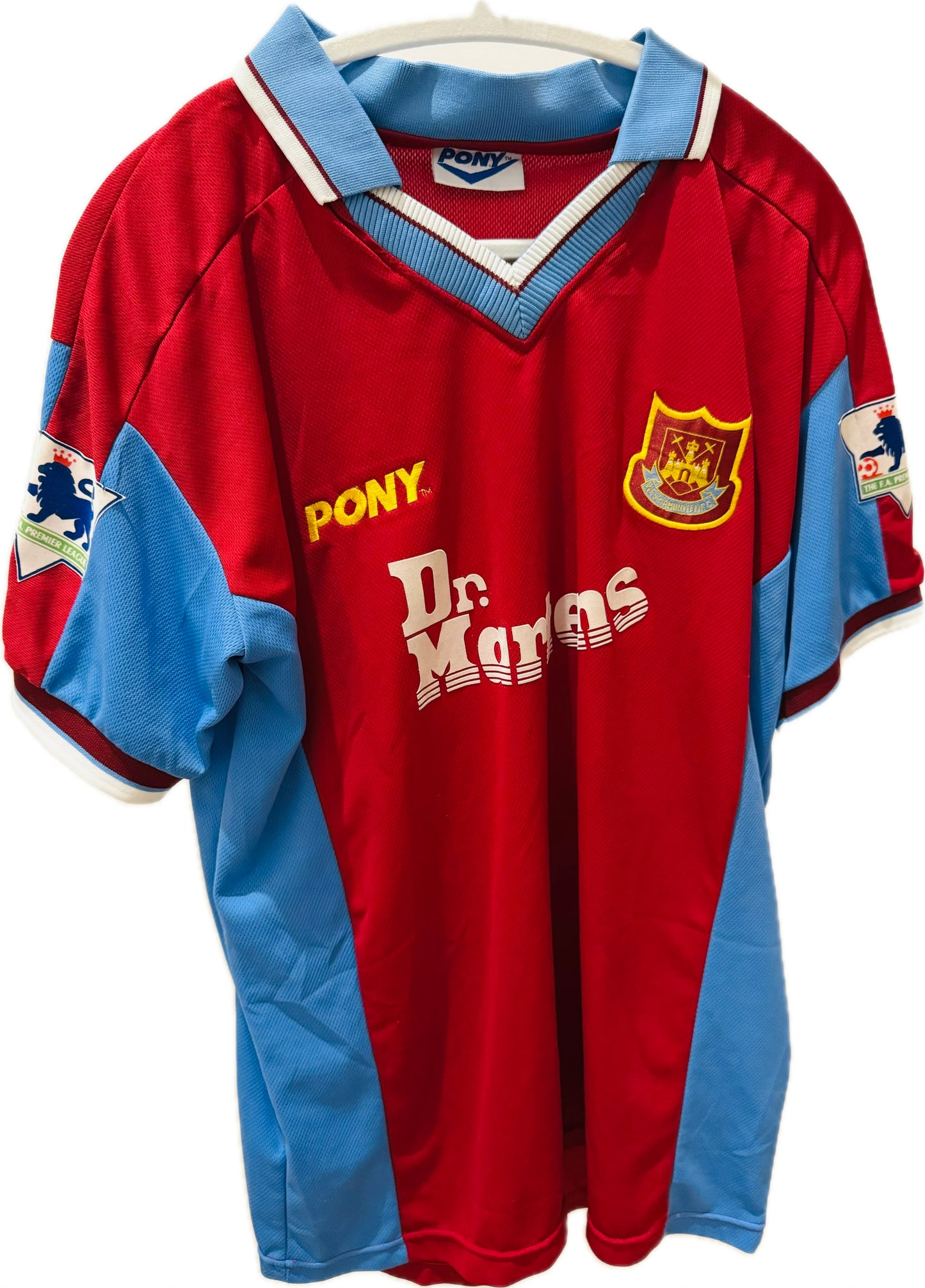 1997-99 West Ham United Home Shirt - 9/10 (XL)