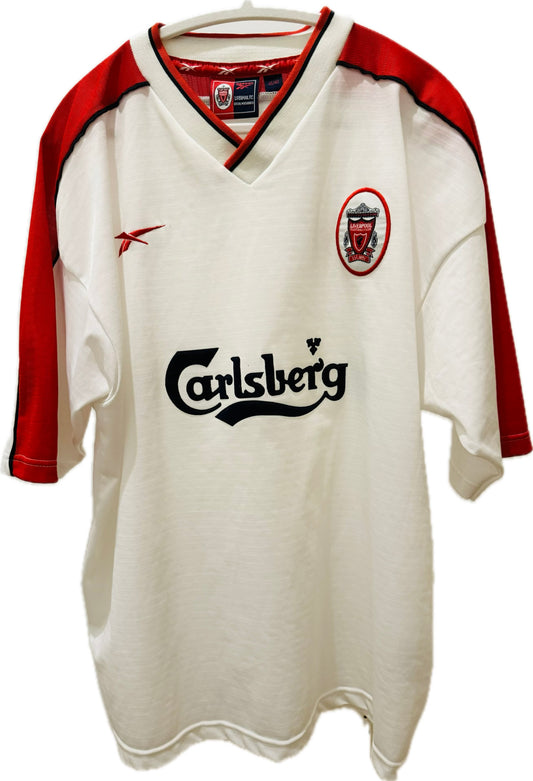 2000-02 Liverpool Away Shirt - 9/10 (46-48)