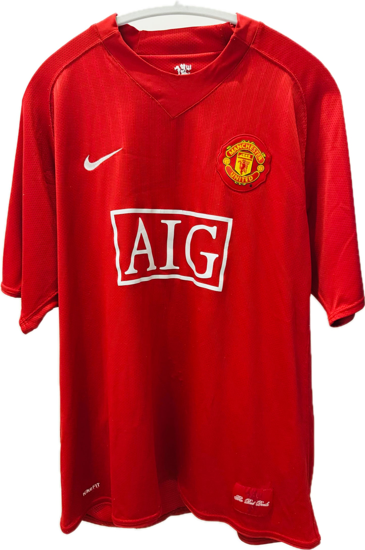 2006-07 Manchester United Home Shirt Cristiano Ronaldo - 7/10 (XL)