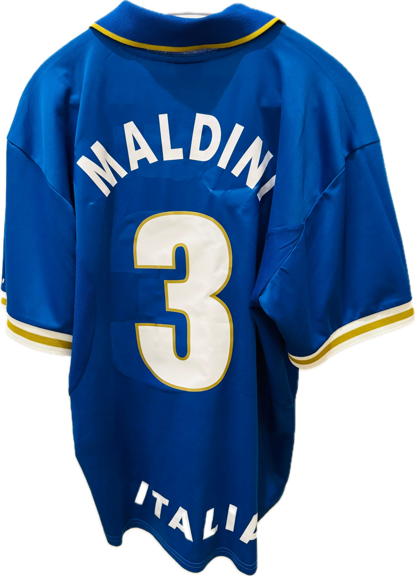 2000 Italy Home Shirt - Paolo Maldini - 9/10 (XL)