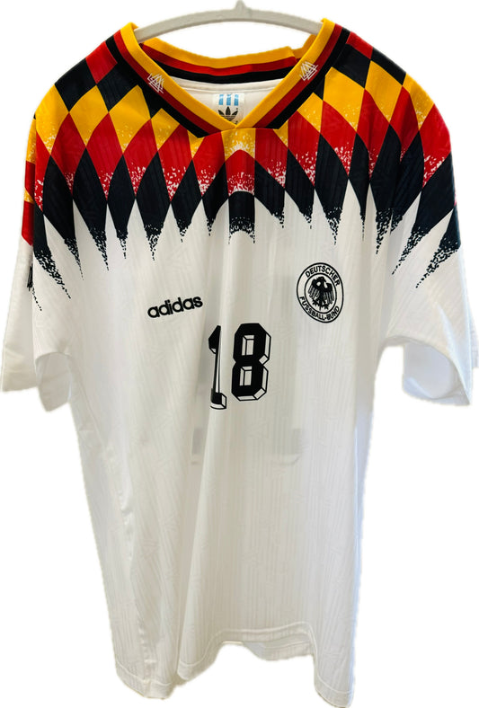 1990-92 Germany Home Klinsmann - 9/10 (XXL)