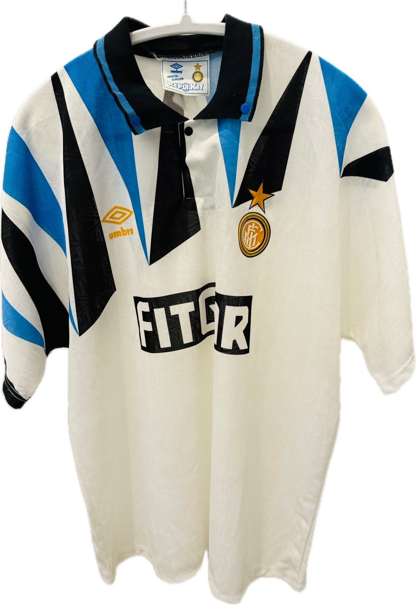 1991-92 Inter Milan Away Shirt - 9/10 (XL)