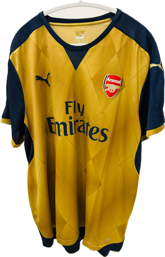 2015-16 Arsenal Away Shirt - 9/10 - (XXL)
