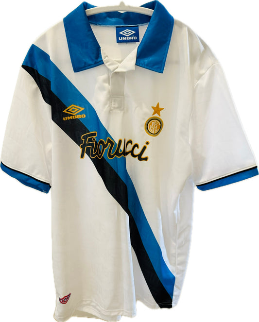 1991-92 Inter Milan Away Shirt - 9/10 (XXL)