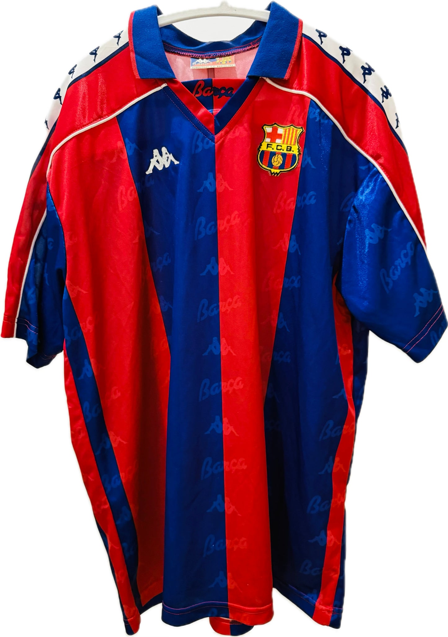 1995-97 Barcelona Home Shirt 9/10 (XL)
