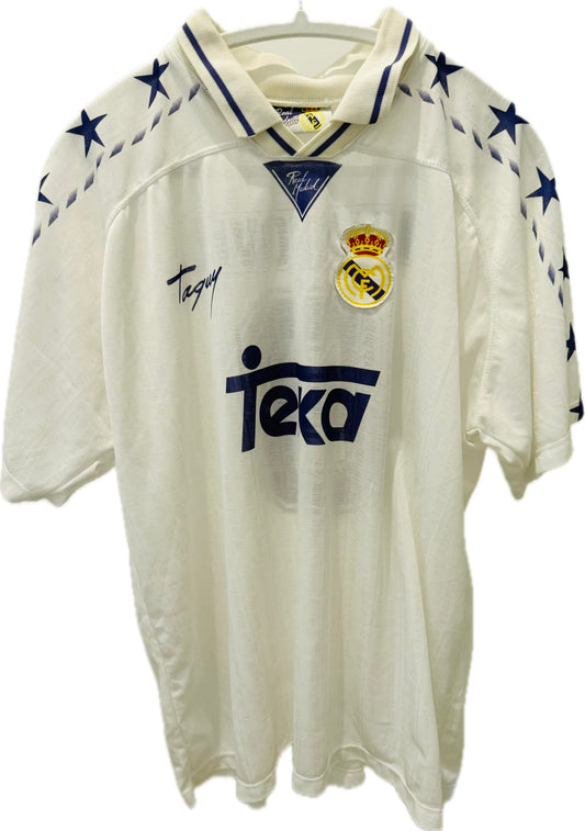 1996-97 Real Madrid Home Mijatović - 9/10 (XXL)