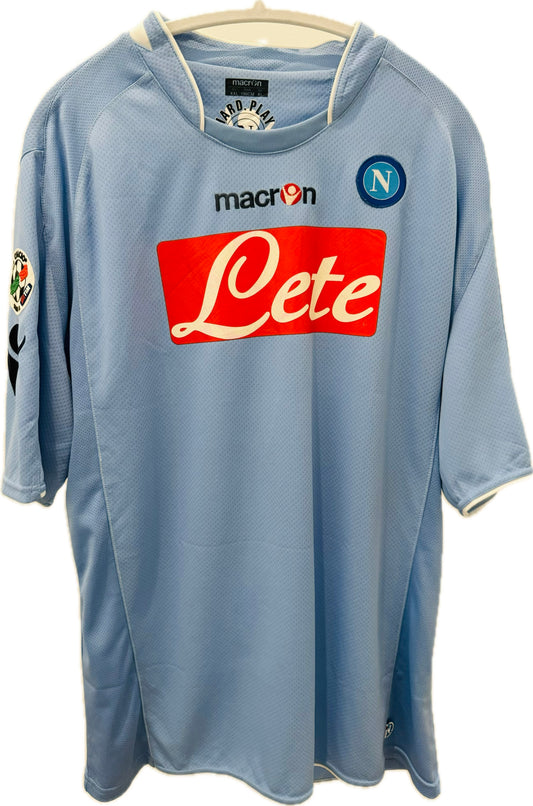 2011-12 Napoli Home Shirt - 9/10 - (XL)