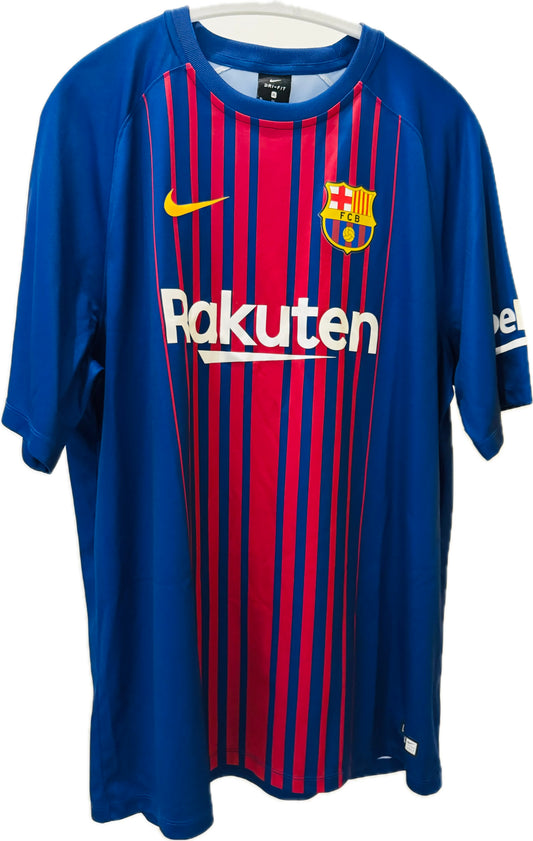 2017-18 Barcelona Home Shirt - 9/10 - (XL)