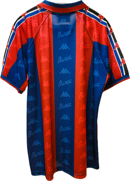 1995-97 Barcelona Home Shirt - 9/10 (XL)